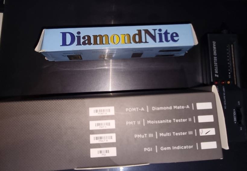 Set of 3 Diamond Testers Industry Standard Diamond Select II Diamondnite Presidium Multi tester III
