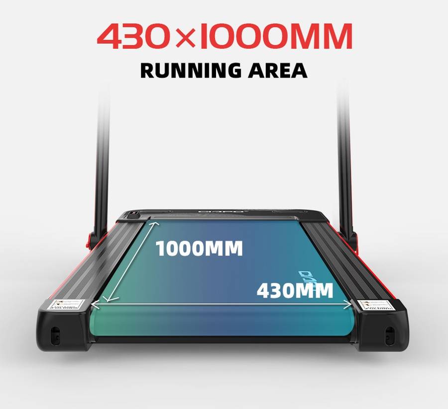 Tecno Train 2025 X1 Foldable Portable Treadmill Kinomap Zwift Strava Pulse Detection No Limits 12kmp
