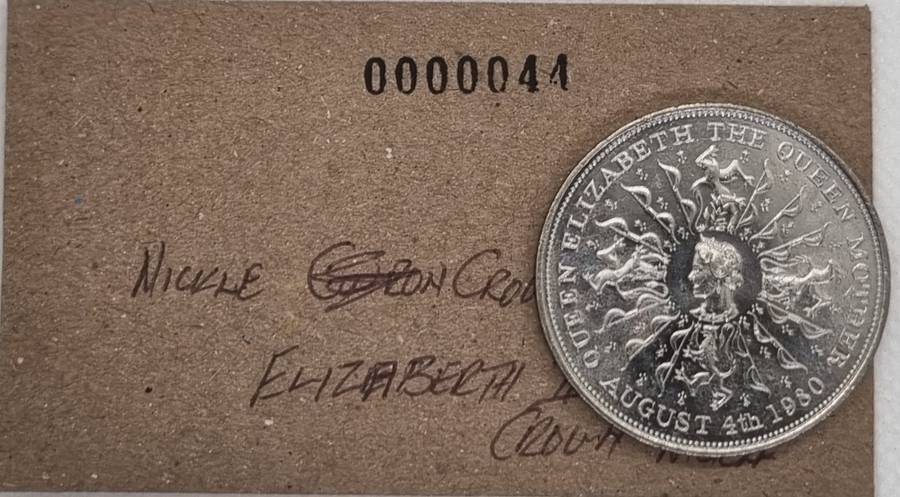 1980 Elizabeth II Nickel Crown