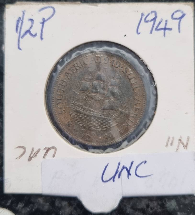 SA 1/2 Pennies 1946 - 1953