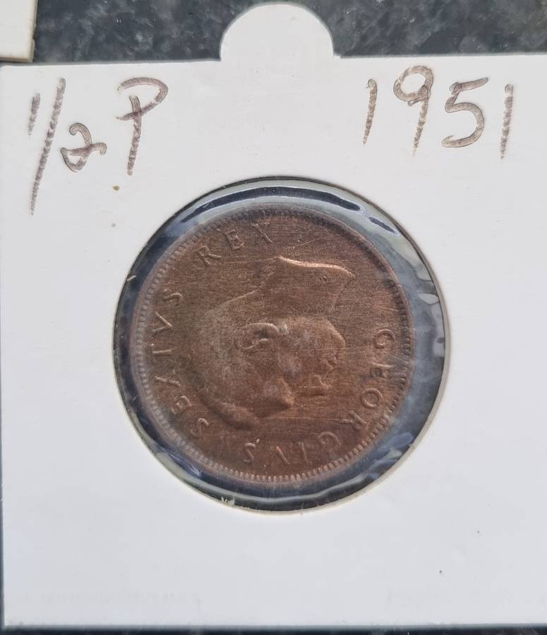 SA 1/2 Pennies 1946 - 1953