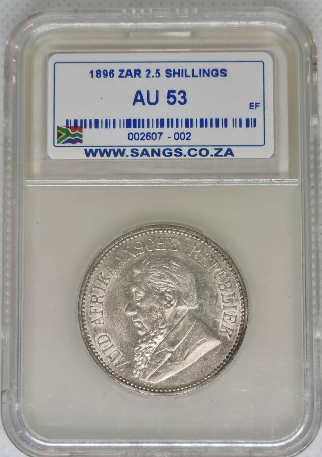 1896 ZAR 2.5S Au 53