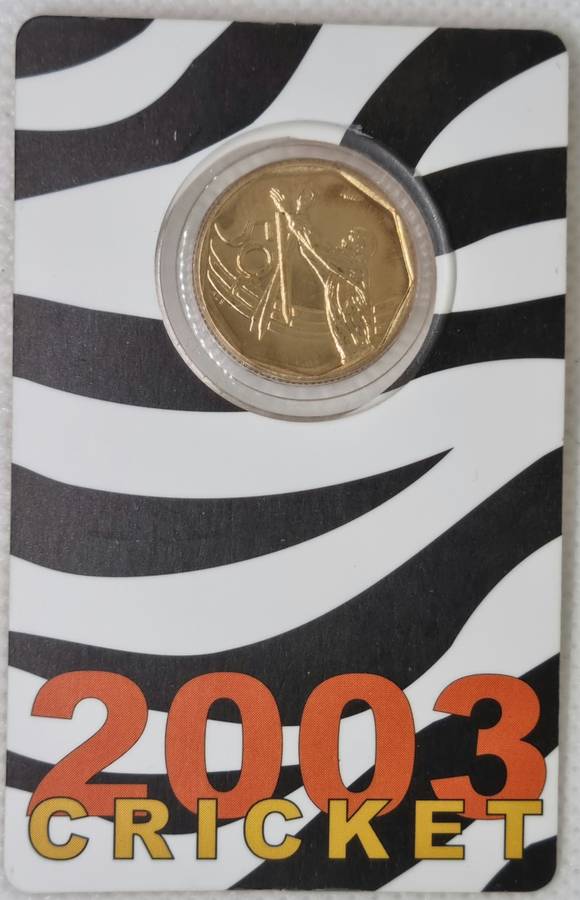 2003 Cricket 50 cent Sou0th Africa