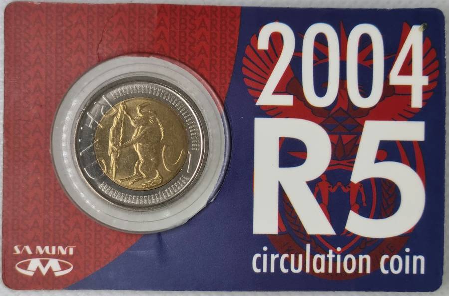 2004 R5 UNC circulation coin