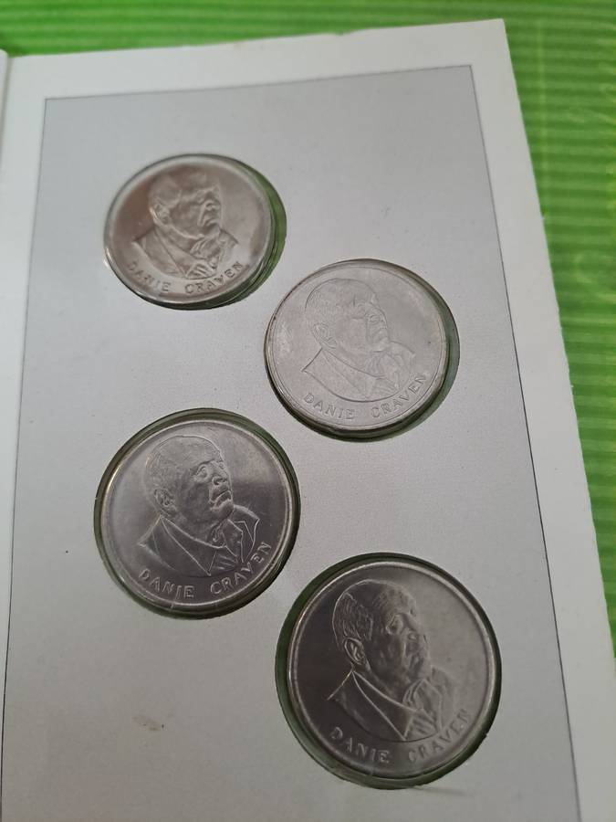 DANIE CRAVEN 50 YEARS/ JARE COINS