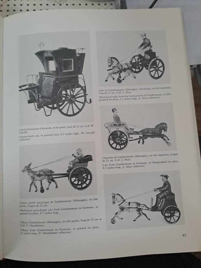 WORLD OF ANTIQUE TOYS CARRIAGES, CARS AND CYCLES.  By J & F Remise
