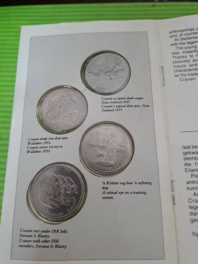 DANIE CRAVEN 50 YEARS/ JARE COINS