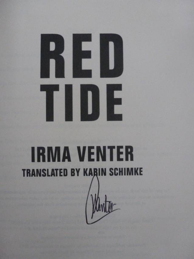 RED TIDE.  BY Irma Venter