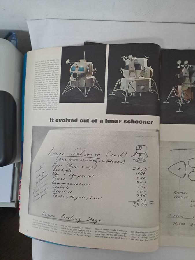 VINTAGE MOON LANDING LIFE MAGAZINES