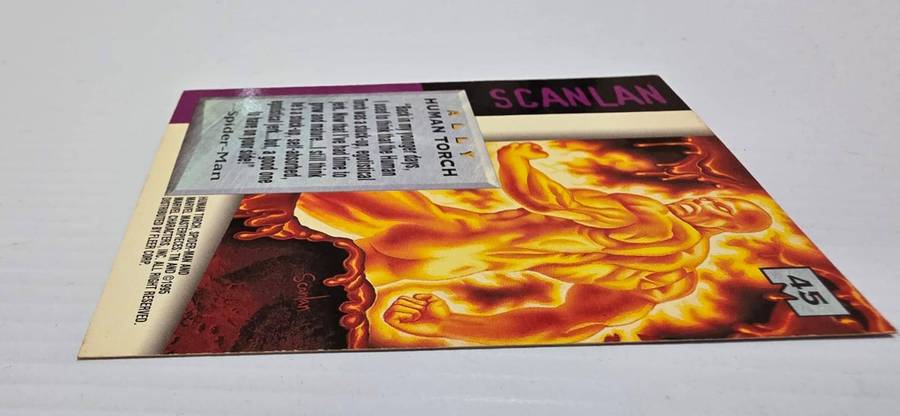 Human Torch #45 - 1995 Marvel Masterpieces Trading Card