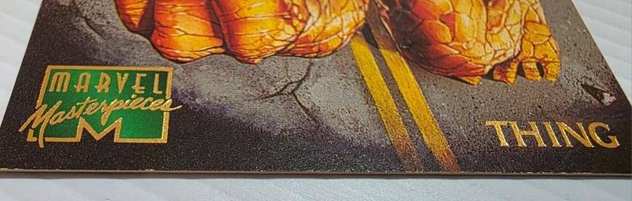 1995 Marvel Masterpieces The Thing #100