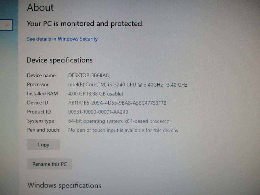 Office PC + Monitor (Bundle)