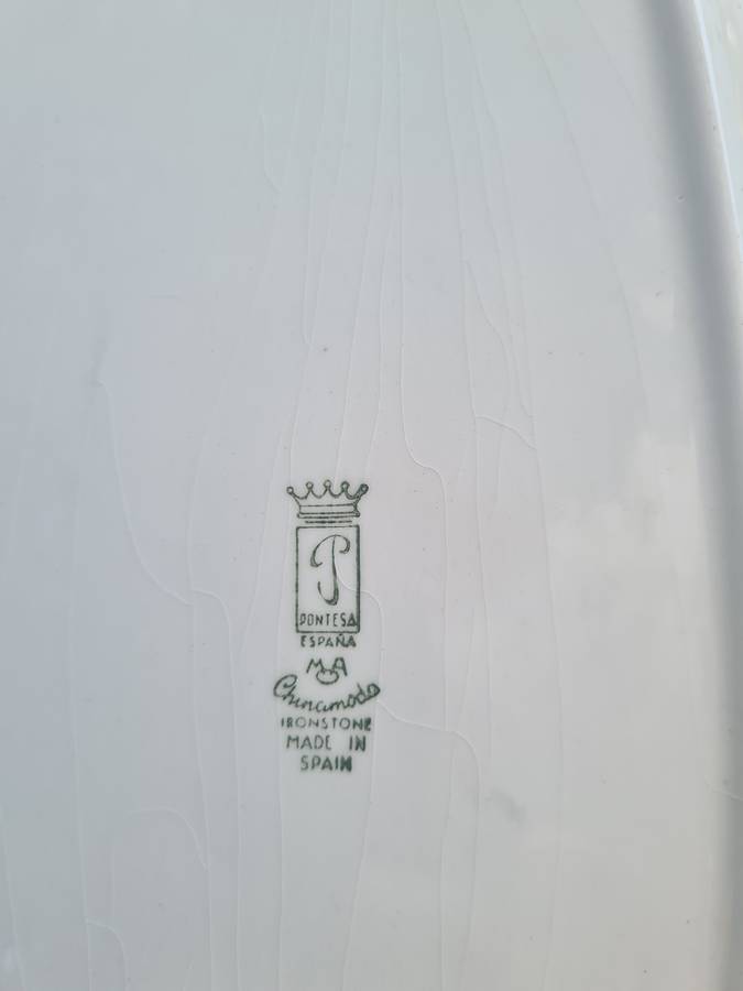 Pontesa Ironstone Plate