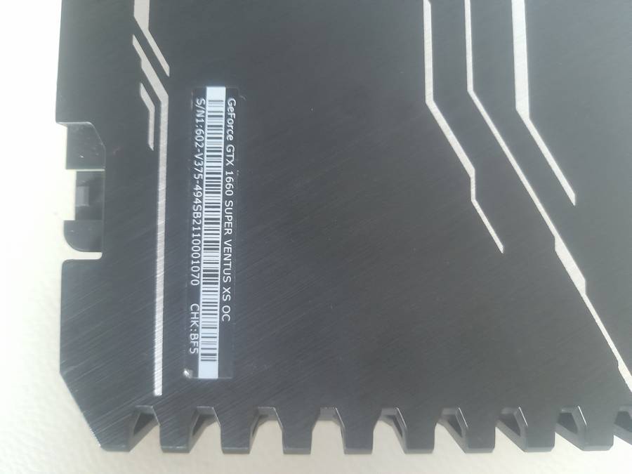 6GB MSI GeForce GTX 1660 SUPER VENTUS XS OC
