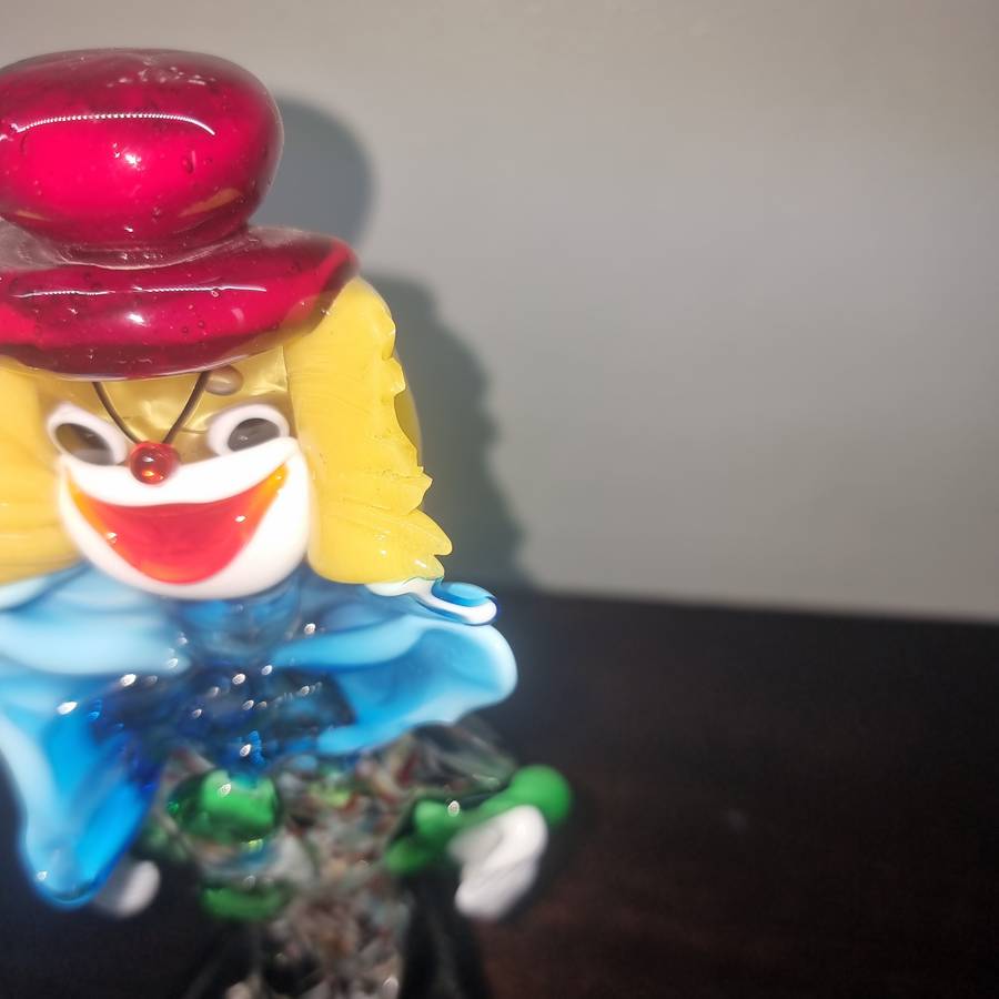 Vintage Murano Glass Clown