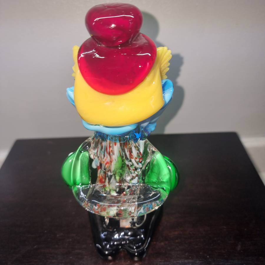 Vintage Murano Glass Clown