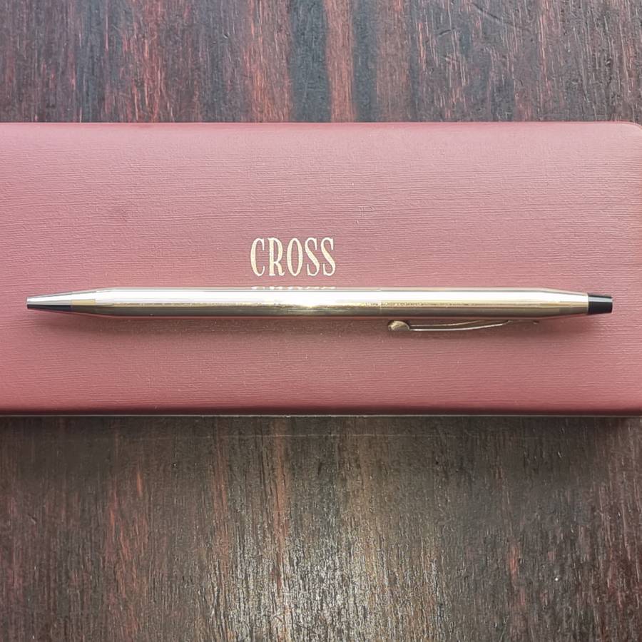 Vintage, 1/20 10KT rolled gold Cross pen,  in original box.