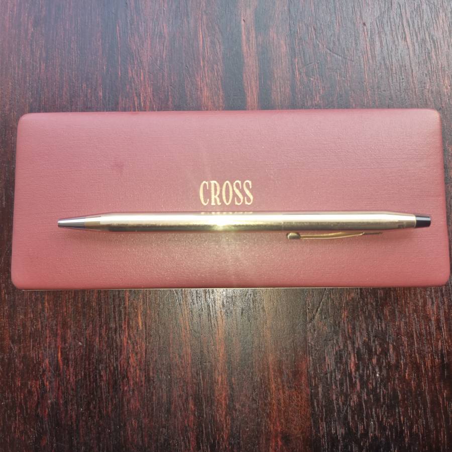 Vintage, 1/20 10KT rolled gold Cross pen,  in original box.