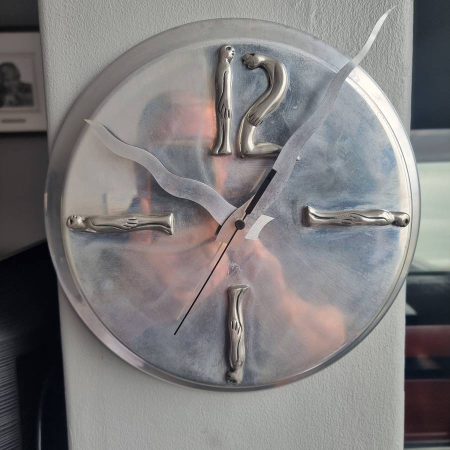 Carol Boyes Wall Clock Large Woman Man