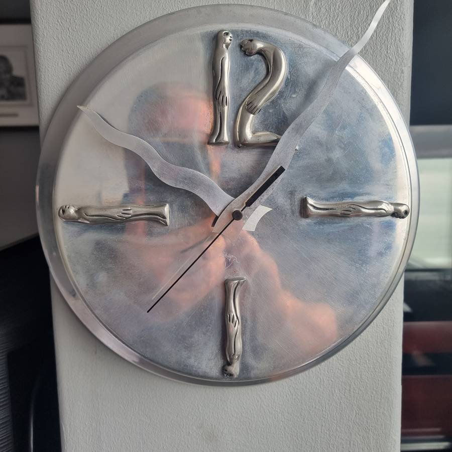 Carol Boyes Wall Clock Large Woman Man