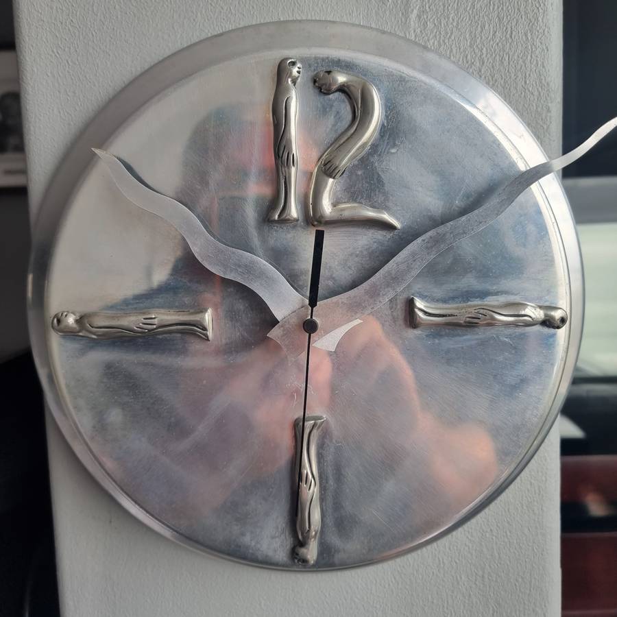 Carol Boyes Wall Clock Large Woman Man