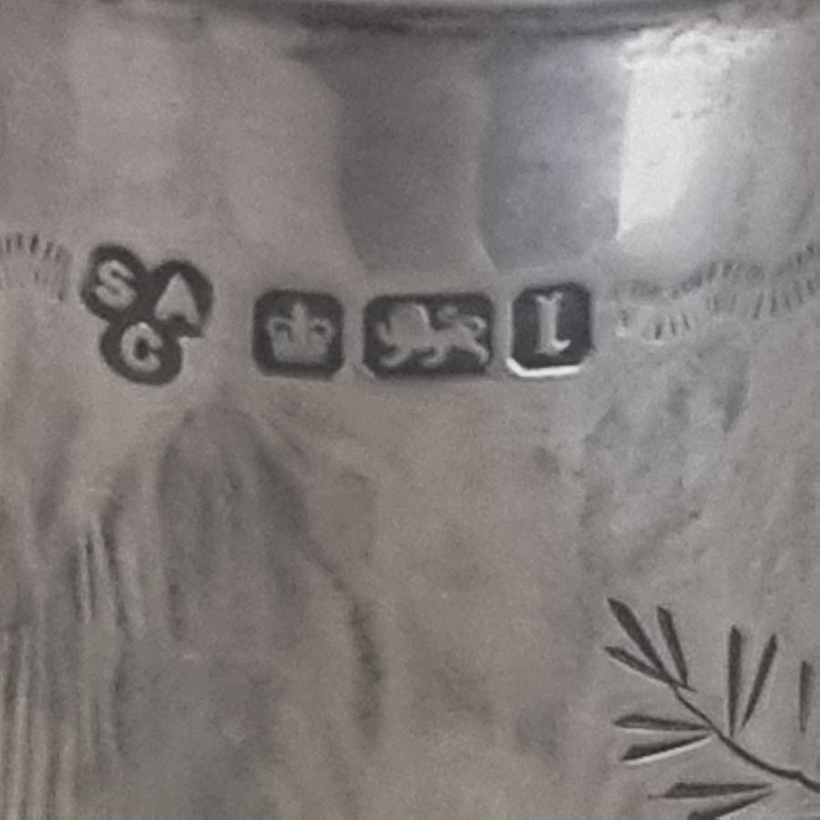 92gram Sterling Silver Christening Mug