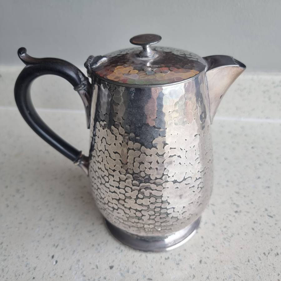 Knighthood Pewter Hand Hammered Teapot