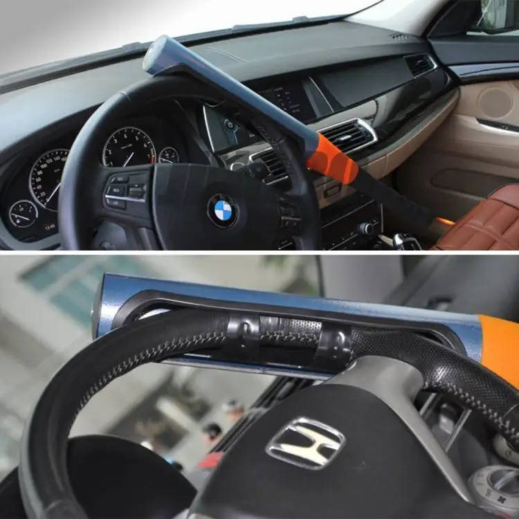 Baseball Bat Style Universal Auto Car Truck Security Defense Anti-theft Car Steering Wheel Lock