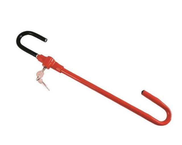 Steering Wheel Brake Lock Vehicle Anti Theft Security Brake Pedal Lock with Keys