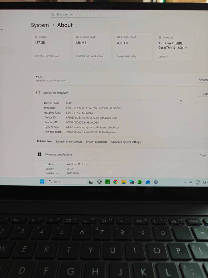 Asus Zenbook 14X Oled