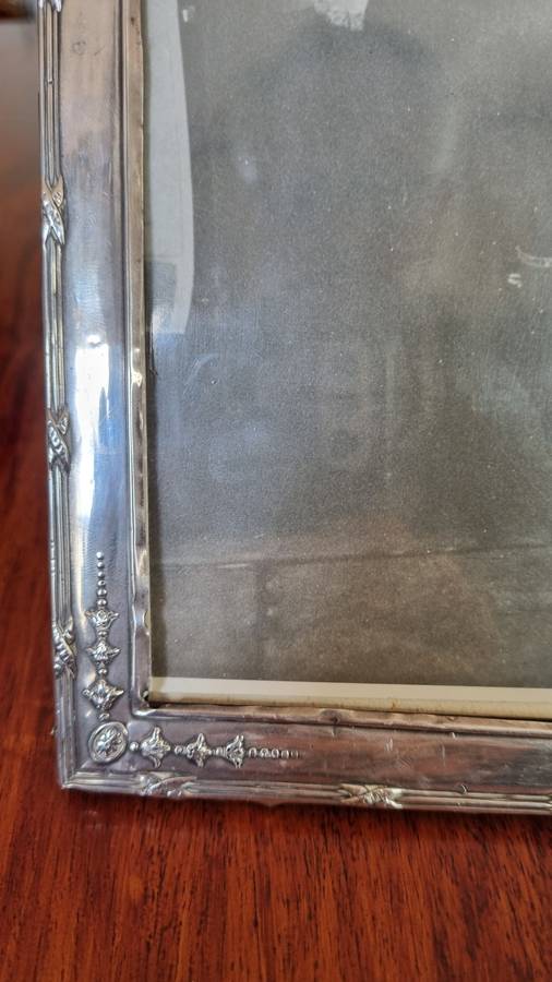 Sterling Silver Picture Frame. Hallmarked 1939. Beautiful antique.