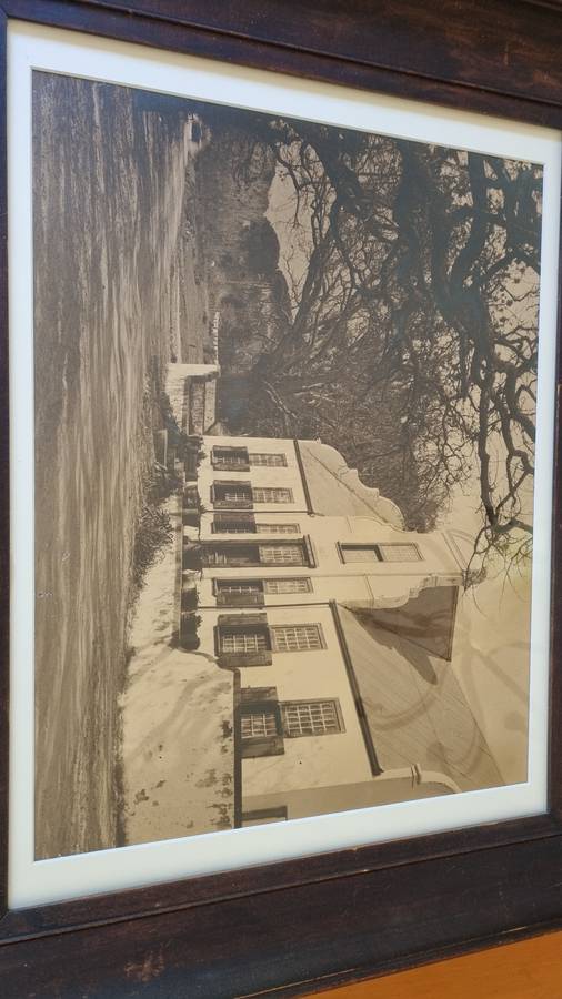 Arthur Elliott SIGNED Real Photograph of  Kronendal Cape Dutch House, Hout Bay, Cape Town, c. 1905