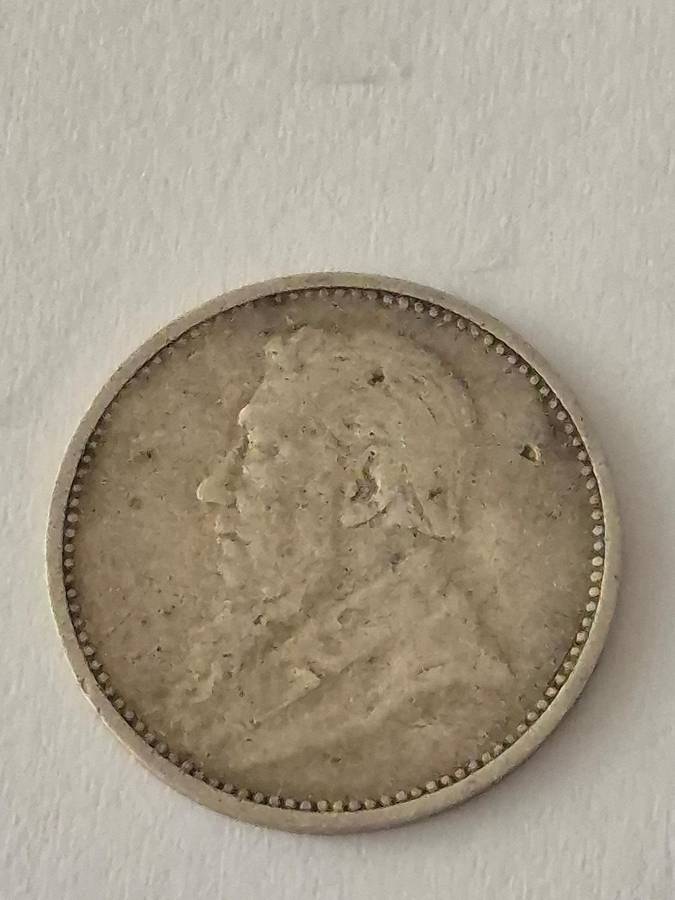 1895 Threepence 3d ZAR Zuid Afrikaanse Republiek. Solid Silver.
