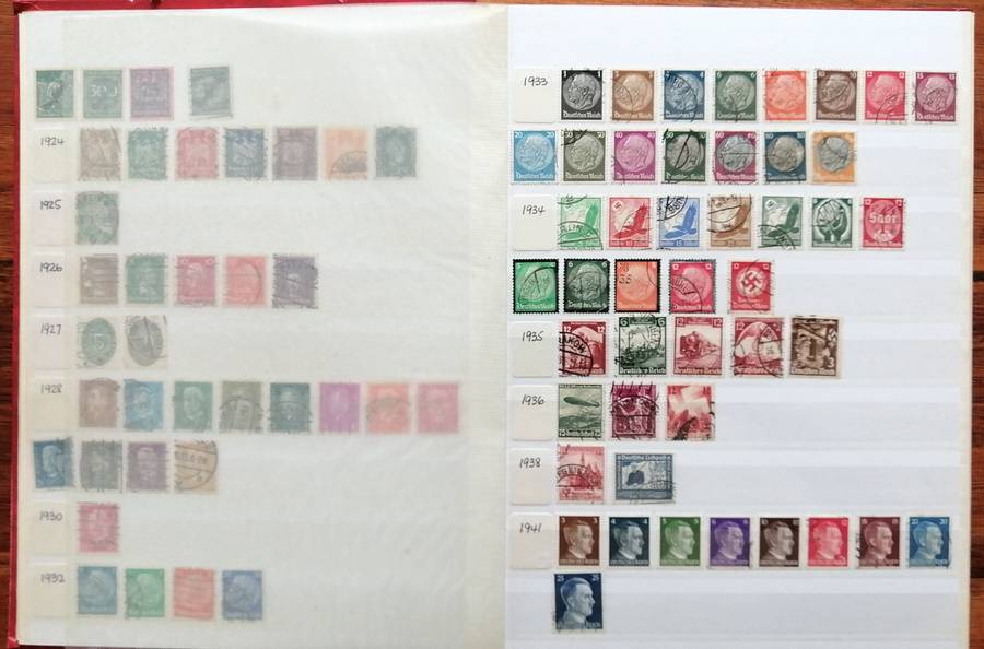 Germany ( various) Collection in 16 pg/32 side Lighthouse stockbook (second Hand) mostly used