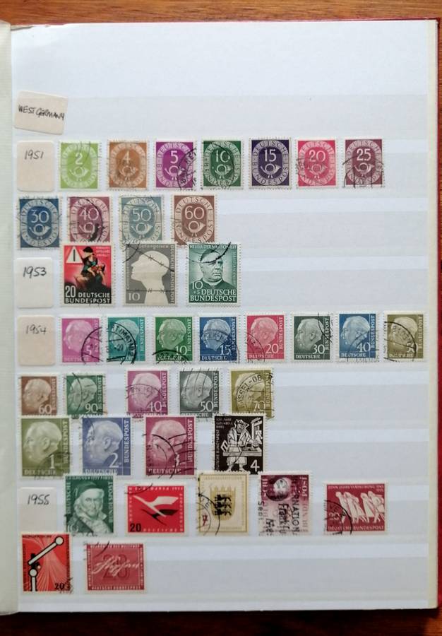 Germany ( various) Collection in 16 pg/32 side Lighthouse stockbook (second Hand) mostly used