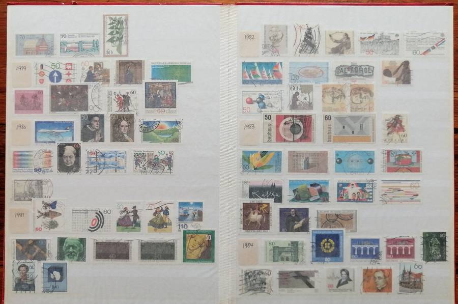 Germany ( various) Collection in 16 pg/32 side Lighthouse stockbook (second Hand) mostly used