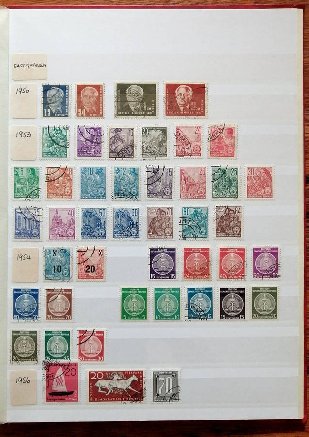 Germany ( various) Collection in 16 pg/32 side Lighthouse stockbook (second Hand) mostly used