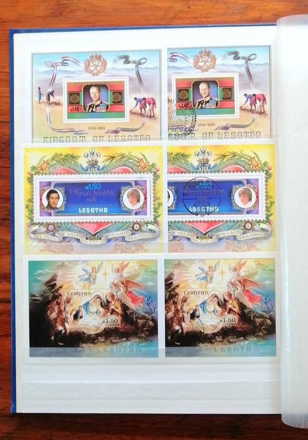 Lovely Lesotho Minisheets collection(Superb) in good nick lesotho stockbook - some modern material