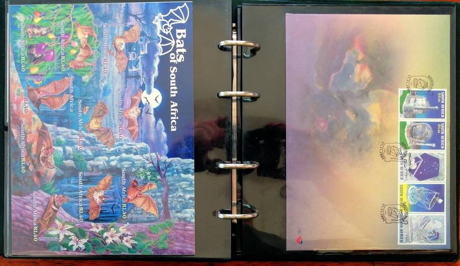 RSA 90s/2000s collection in Binder album - covers, sheetlets etc - 50 items - Fresh !