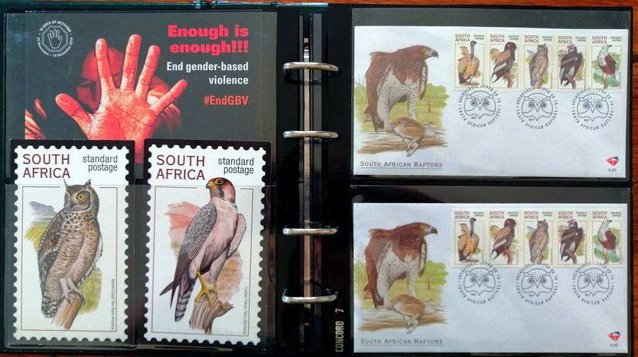 RSA 90s/2000s collection in Binder album - covers, sheetlets etc - 50 items - Fresh !