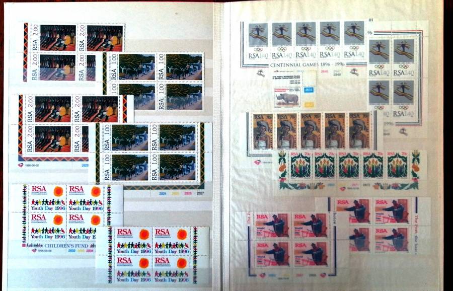 RSA 90s / some modern collection in good nick 16 side/32 page stockbook