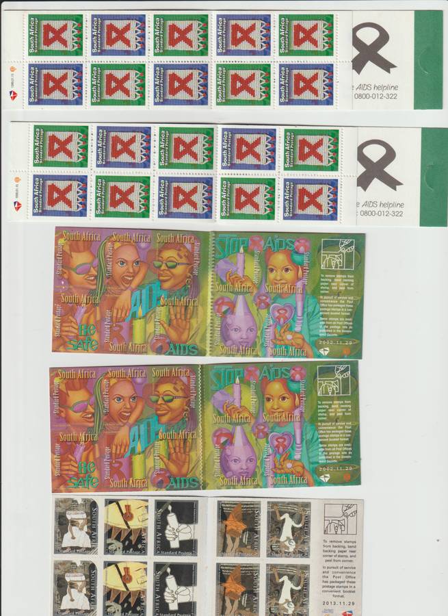 RSA 1999,2002,2013 Aids related Booklets 44,62,91. Nice Grouping. See Scans !!!