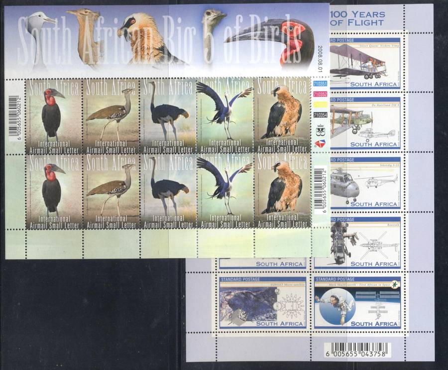 Modern RSA Sheetlets x 4 - Superb Condition