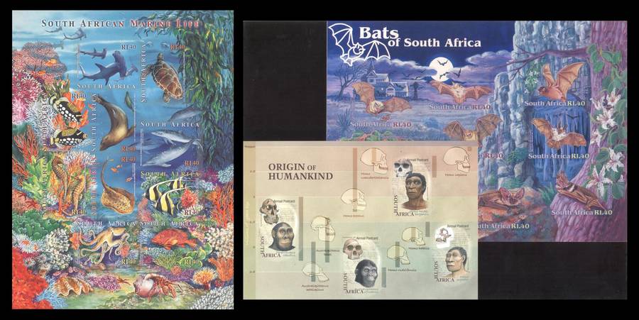 Modern RSA Self Adhesive Sheetlets x 3 - Superb Condition