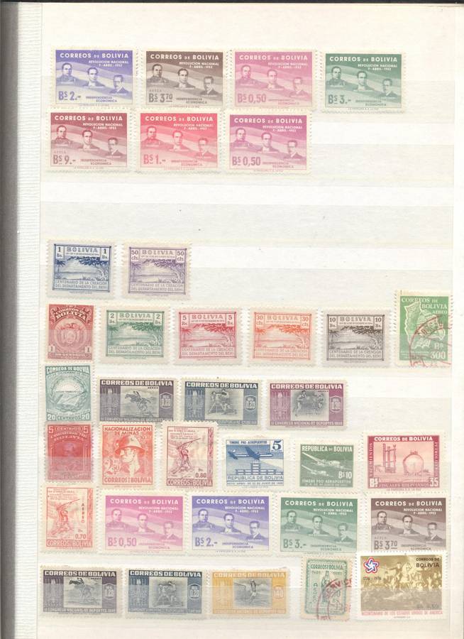 Asias (Malaya, Ceylon, indonesia etc ) , South americas , Ireland etc in 16pg/32 side stockbook