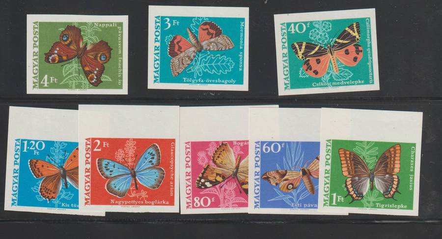 Butterfly Thematics various countries **M,*M, Used. See Scans