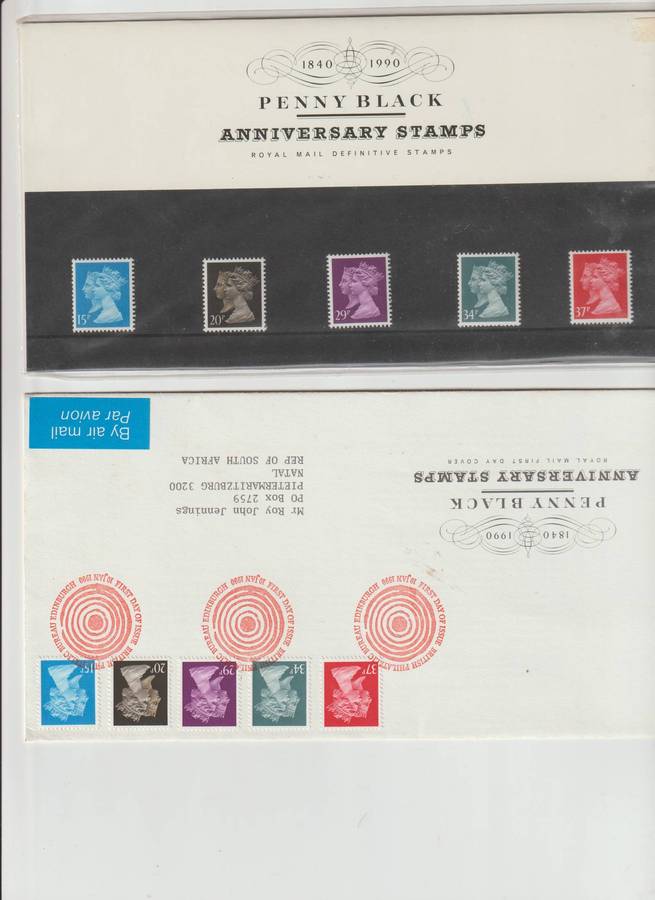 Great Brittain Selection of **M Stamps & Covers post marked 1970 - 1990's High CV.