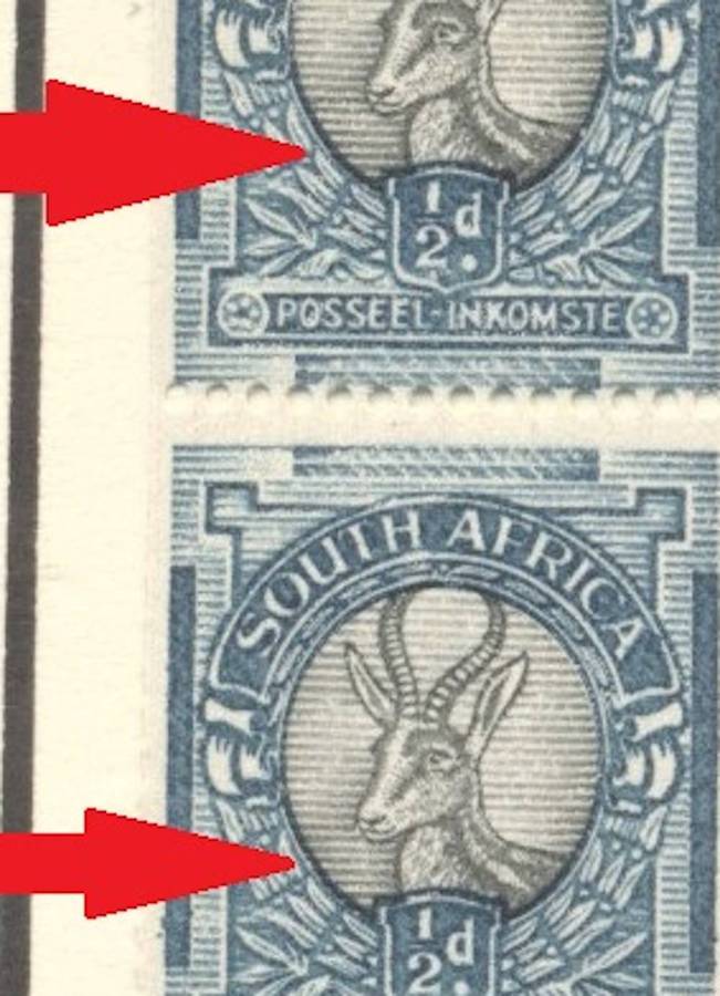 Union Coil pairs selection with spots & dots - Lightly hinged on page