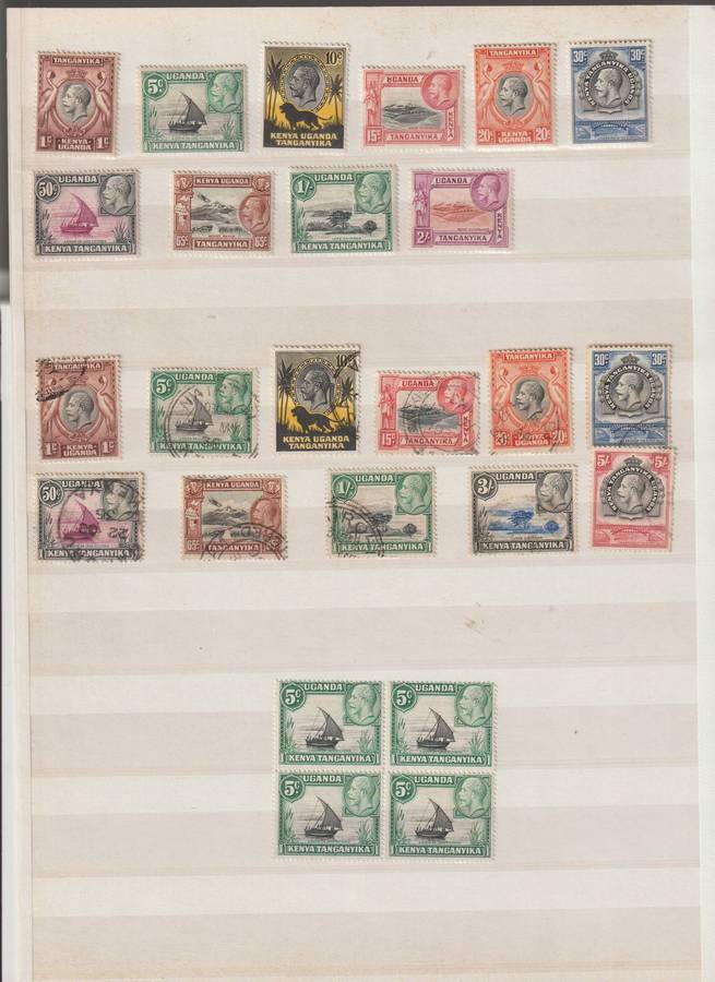 KUT 1935 KGV High CV Selection. *m, used. See Scan.