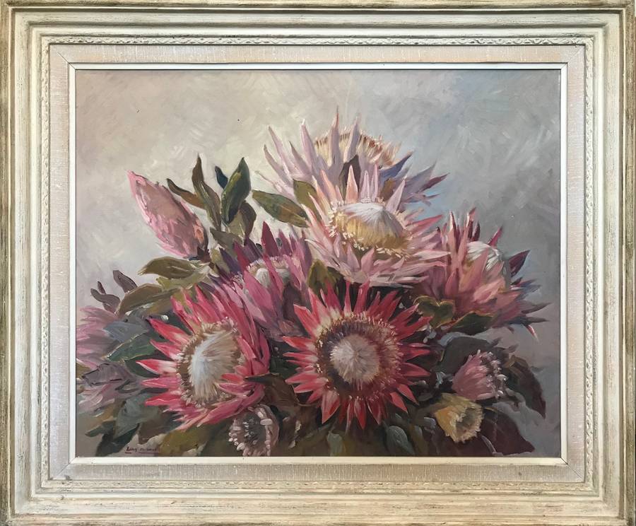 Lucy Mary Wiles - Still Life - Oil on Board